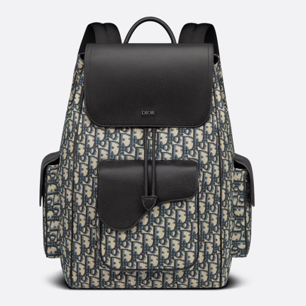 ✨디올 남성 새들 오블리크 백팩 【매장-440만원대】 - Dior Mens Navy Back Pack - di645x
