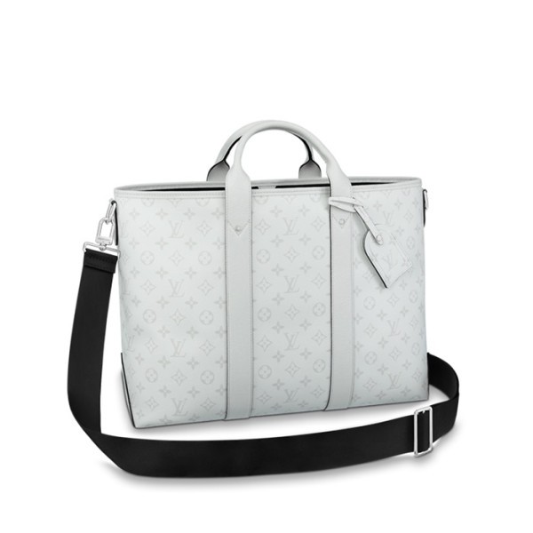 ✨루이비통 남성 위켄드 토트 NM M30919 【매장-400만원대】 - Louis vuitton Mens White Tote Bag - lv1781x