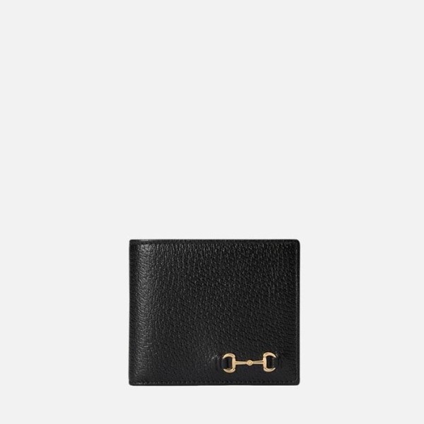 ✨구찌 남성 홀스빗 반지갑 【매장-110만원대】 - Gucci Mens Black Wallets - gu959x