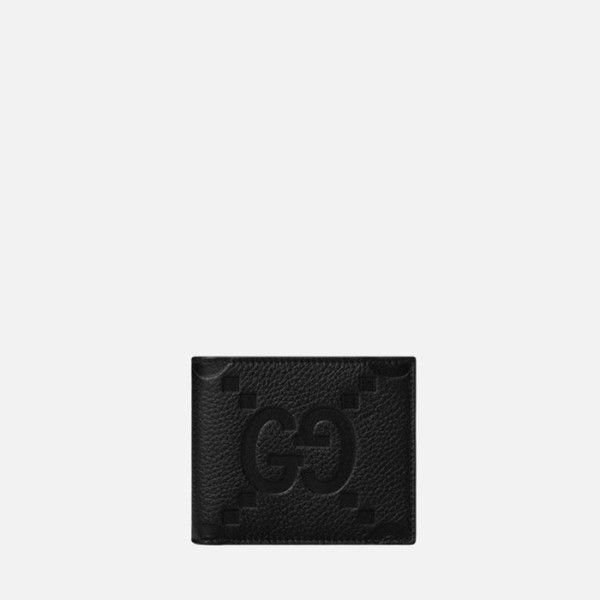 ✨구찌 남성 점보 GG 지갑 【매장-110만원대】 - Gucci Mens Black Wallets - gu964x