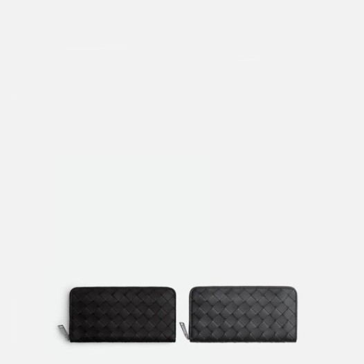 ❤보테가베네타 남성 카프스킨 인트레치아토 지퍼 어라운드 지갑 【매장-140만원대】 - Bottega Veneta Mens Zippy Wallets - bv140x