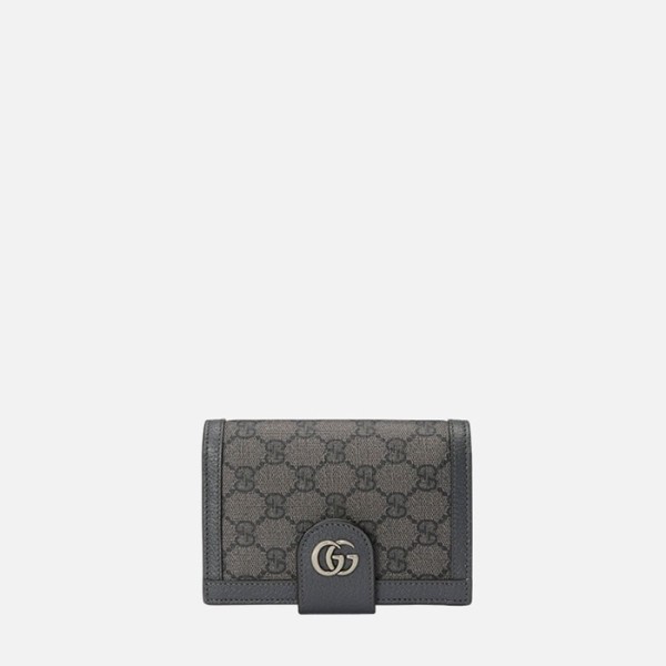 ✨구찌 남/녀 GG 수프림 오피디아 여권 케이스 【매장-80만원대】 - Gucci Unisex Gray Passport Wallets - gu969x