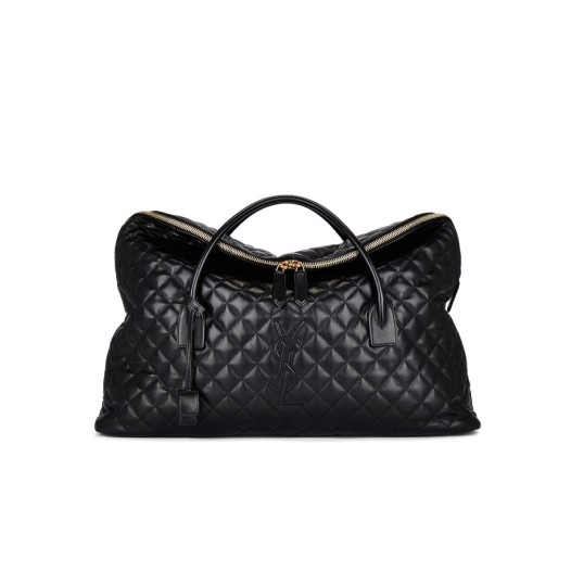 ❤생로랑 남/녀 퀄팅 EX 자이언트백 736009【매장-450만원대】 - Saint Laurent Unisex Black Keepall - ysl425x