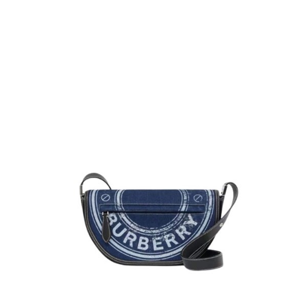 ✨버버리 여성 크로스백 데님 가방 로고 【매장-240만원대】 - Burberry Womens Blue Cross Bag - bu278x