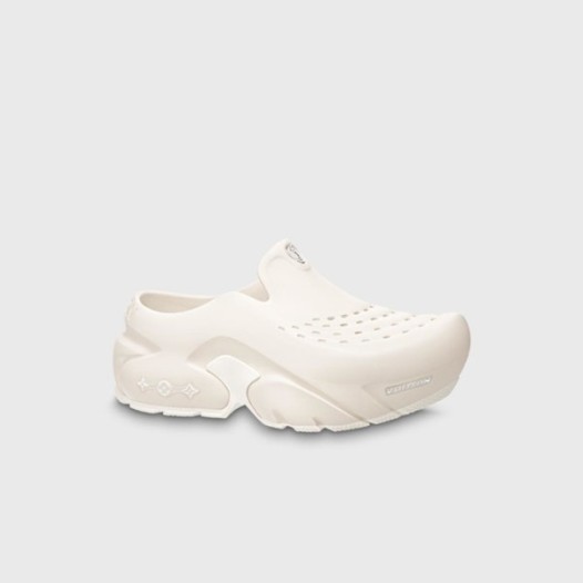 ❤루이비통 남성 LV 샤크 화이트 클로그 【매장-110만원대】 - Louis vuitton Mens White Sandal - lv1834x