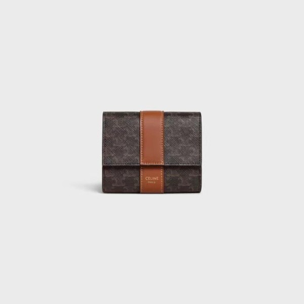 ✨셀린느 남/녀 브라운 반지갑 - Celine Unisex Brown Wallets - ce209x