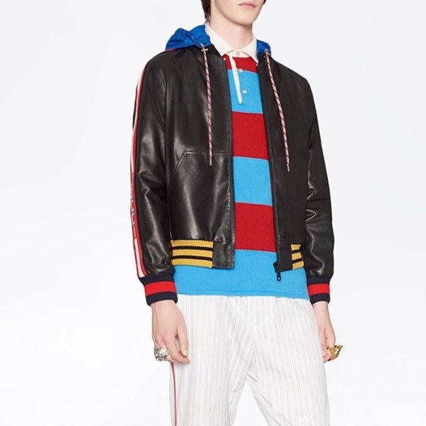 ✨구찌 남성 모던 블랙 자켓 - Gucci Mens Black Jackets - gu982x