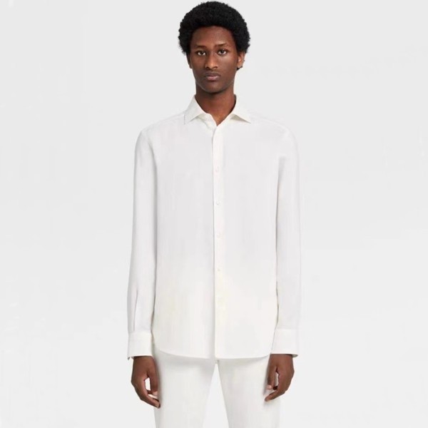 ✨에르메네질도 제냐 남성 화이트 셔츠 - Ermenegildo Zegna Mens White Shirts - zeg106x