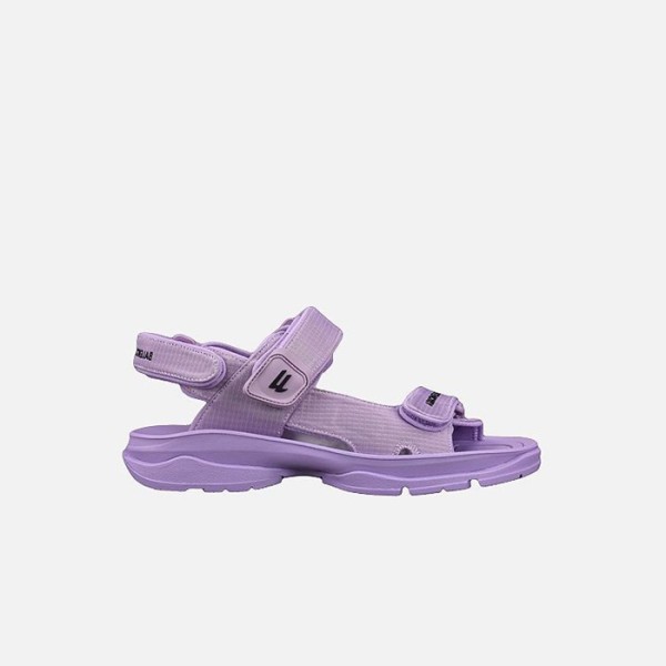 ✨발렌시아가 남/녀 TOURIST 퍼플 샌들 【매장-110만원대】 - Balenciaga Unisex Purple Sandals - ba609x