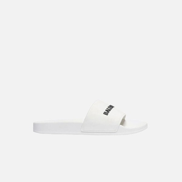 ✨발렌시아가 남성 화이트 풀 슬라이드 샌들 【매장-80만원대】 - Balenciaga Mens White Slippers - ba634x