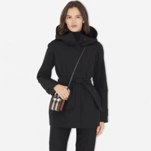 ❤버버리 여성 블랙 트렌치 코트 - Burberry Womens Black Coats - bu299x
