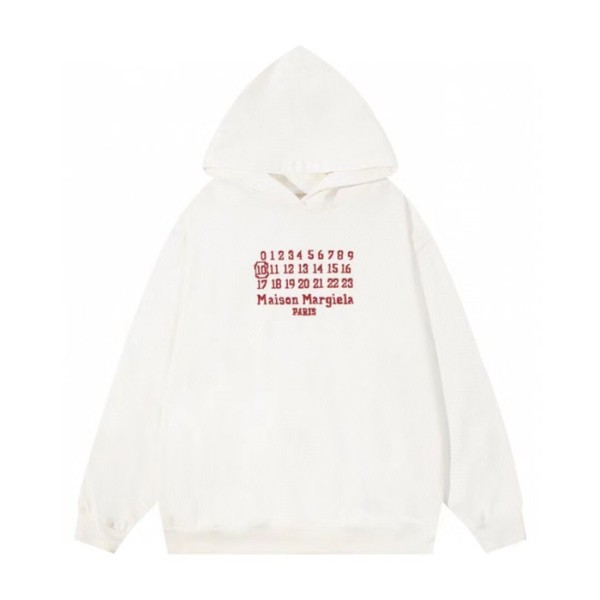 ✨메종마르지엘라 남성 화이트 후드티 - Maison margiela Mens White Hoodie - mai214x