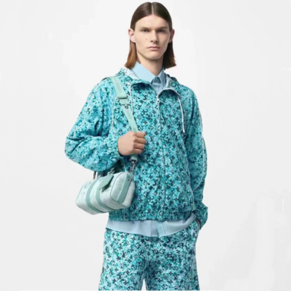 ✨루이비통 남성 블루 집업 자켓 - Louis vuitton Mens Blue Zipup Jackets - lv1877x