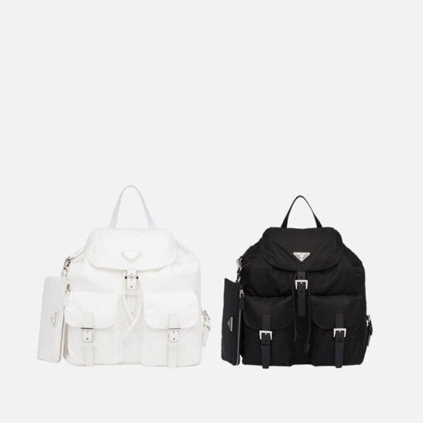 ✨프라다 남/녀 플랩 포켓 미디엄 백팩 【매장-250만원대】 - Prada Unisex Back Pack - pr742x