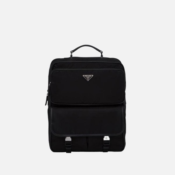 ✨프라다 남성 사피아노 나일론 백팩 【매장-350만원대】 - Prada Mens Black Back Pack - pr746x