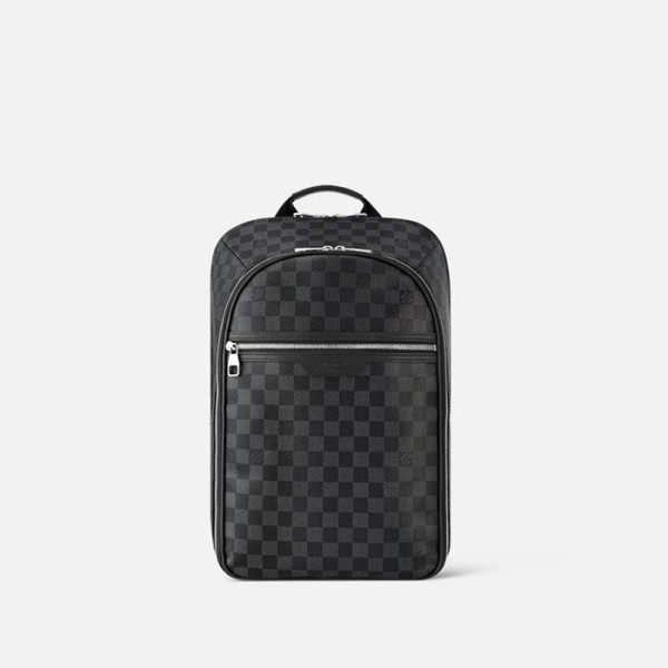✨루이비통 남성 마이클 NV2 다미에 백팩 【매장-420만원대】 - Louis vuitton Mens Black Back Pack - lv1877x