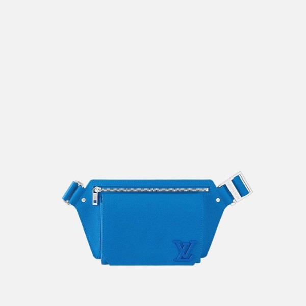 ✨루이비통 남성 테이크오프 슬링백 M22665 【매장-350만원대】 - Louis vuitton Mens Blue Hip-sack - lv1887x