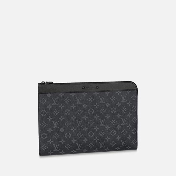 ✨루이비통 남성 모노그램 포쉐트 주르 【매장-170만원대】 - Louis vuitton Mens Black Clutch - lv1888x