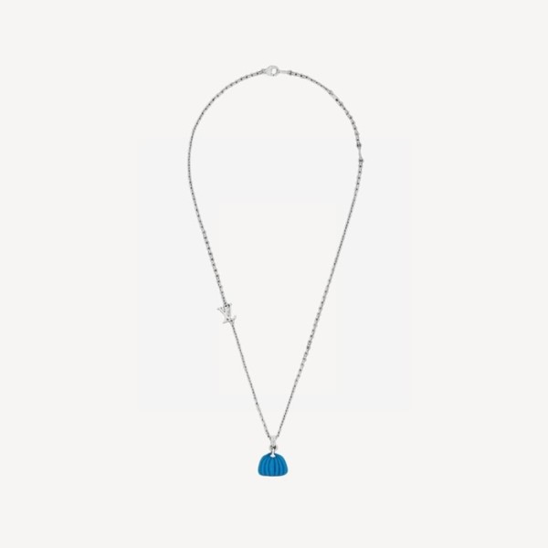 ✨루이비통 LV x YK 남성 호박 펜던트 M01099 【매장-100만원대】 - Louis vuitton Mens White Gold Necklace - acc228x
