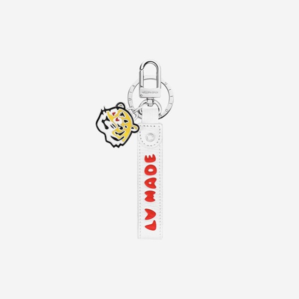 ✨루이비통 x 니고 남/녀 메이드 드라곤느 백 참 & 키 홀더 MP3225 【매장-50만원대】 - Louis vuitton Unisex White Key Ring - acc241x