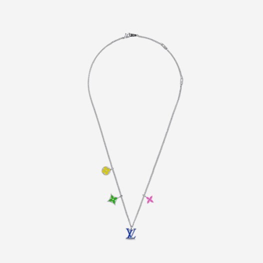 ❤루이비통 남성 인스팅트 목걸이 M01125 【매장-80만원대】 - Louis vuitton Mens White Gold Necklace - acc247x