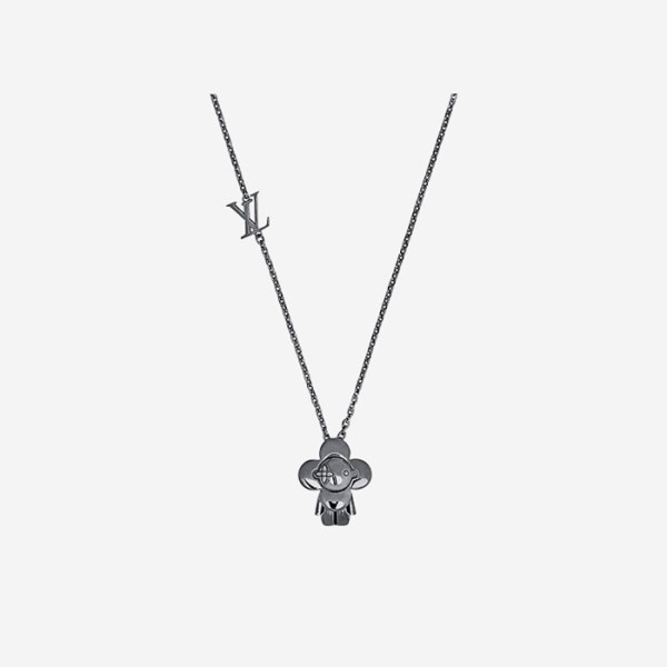 ✨루이비통 여성 비비엔 펜던트 목걸이 M00831 【매장-70만원대】 - Louis vuitton Womens White Gold Necklace - acc252x