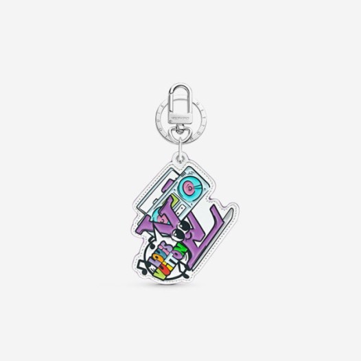 ❤루이비통 남/녀 모노그램 코믹스 백 참 & 키 홀더 MP3456 【매장-60만원대】 - Louis vuitton Unisex White Gold Key Ring - acc257x