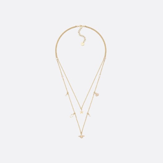 ❤디올 여성 Lucky 골드 메탈 목걸이 【매장-140만원대】 - Dior Yellow Gold Necklace - acc286x