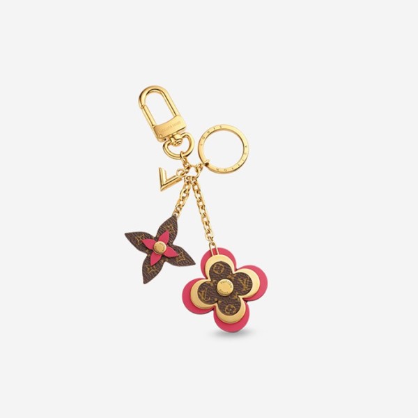 ✨루이비통 여성 블루밍 플라워 백 참 & 키 홀더 M63084 【매장-70만원대】 - Louis vuitton Womens Pink Key Ring - acc289x