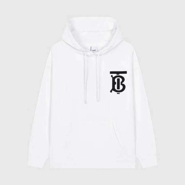 ✨버버리 남성 화이트 후드티 - Burberry Mens White  Hoodie - bu316x