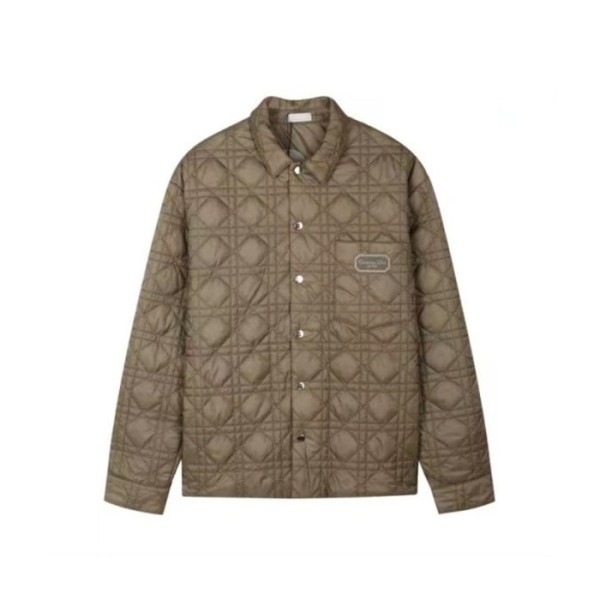 ✨디올 남성 카키 다운 자켓 - Dior Mens Khaki Down Jackets - di714x