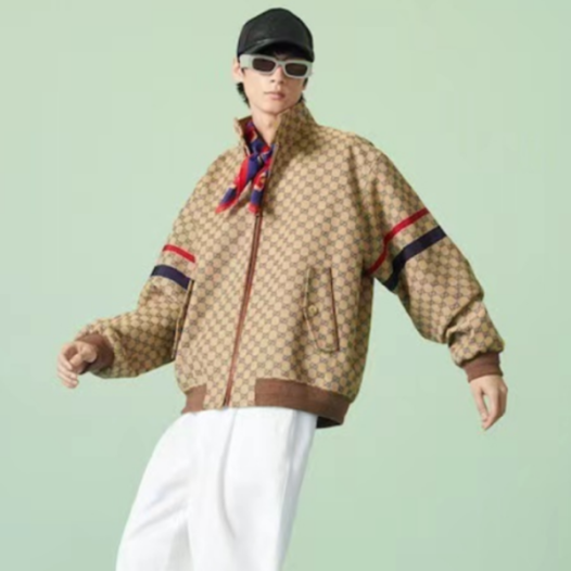 ❤구찌 남성 캐쥬얼 브라운 집업 자켓 - Gucci Mens Brown Jackets - gu1015x