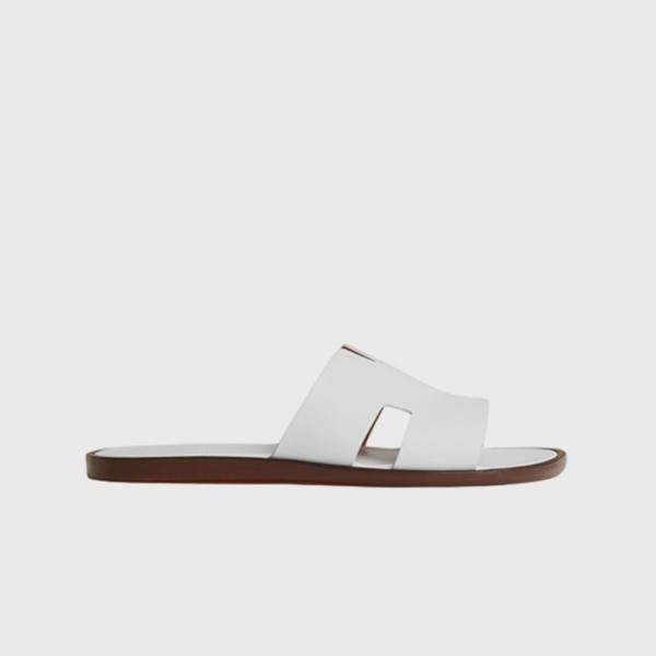 ✨에르메스 남성 이즈미르 샌들 【매장-150만원대】 - Hermes Mens White Slippers - he302x