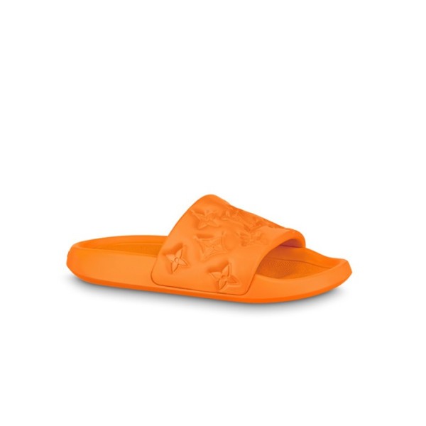 ✨루이비통 워터프런트 오렌지 뮬 슬리퍼 【매장-100만원대】 - Louis vuitton Unisex Orange Slippers - lv1910x