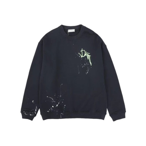 ✨디올 남성 클래식 블랙 긴팔티 - Dior Mens Black Tshirts - di728x