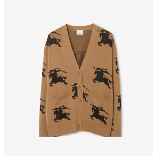 ❤버버리 남성 베이지 브이넥 가디건 - Burberry Mens Beige Cardigan - bu333x