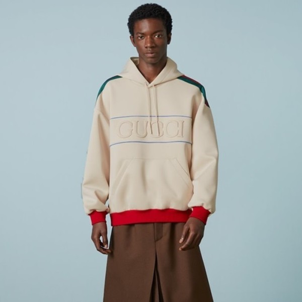 ✨구찌 남성 아이보리 후드티 - Gucci Mens Ivory Hoodie - gu1040x