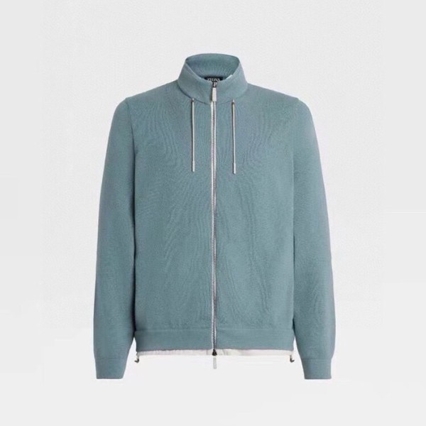✨에르메네질도 제냐 남성 민트 후드 자켓 - Ermenegildo Zegna Mens Mint Jackets - ze113x