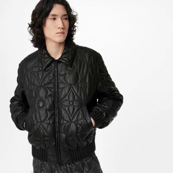 ✨루이비통 남성 블랙 다운 자켓 - Louis vuitton Mens Black Jackets - lv1965x