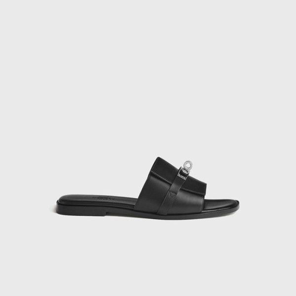 ✨에르메스 여성 줄리아 블랙 샌들 【매장-150만원대】 - Hermes Womens Black Sneakers - he357x