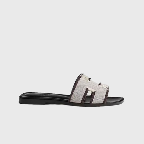 ✨에르메스 여성 오란 샌들 【매장-150만원대】 - Hermes Womens Gray Slippers - he367x