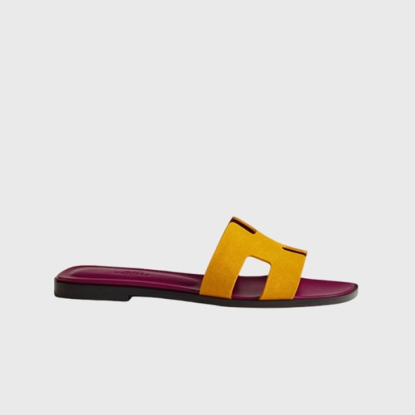 ✨에르메스 여성 오란 샌들 【매장-150만원대】 - Hermes Womens Yellow Slippers - he368x