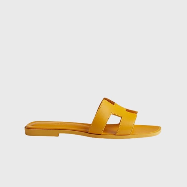 ✨에르메스 여성 오란 샌들 【매장-150만원대】 - Hermes Womens Yellow Slippers - he370x