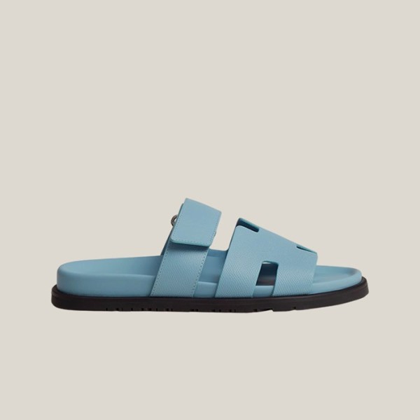 ✨에르메스 여성 시프레 샌들 【매장-200만원대】 - Hermes Womens Blue Slippers - he391x