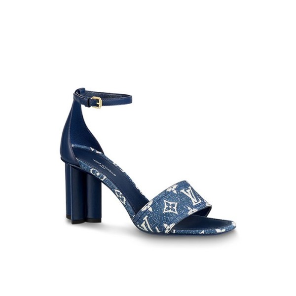 ✨루이비통 여성 Silhouette 샌들 1A9PW4【매장-150만원대】 - Louis vuitton Womens Blue Sandals - lv1967x