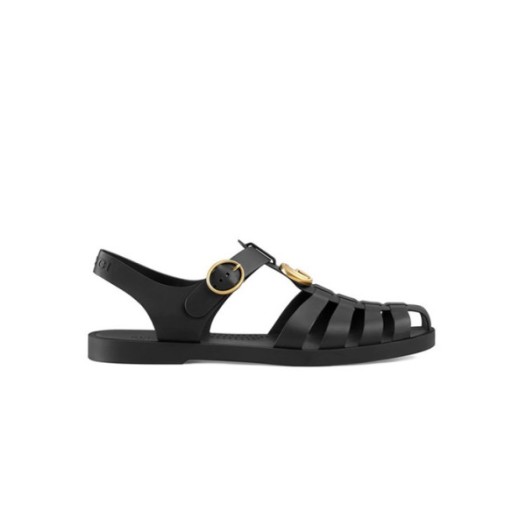 ❤구찌 여성 러버 버클 블랙 스트랩 샌들 【매장-100만원대】 - Gucci Womens Black Sneakers - gu1059x