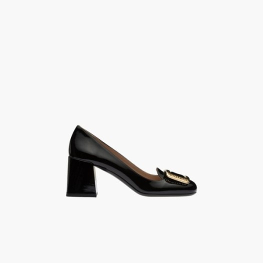 ❤미우미우 여성 페이턴트 가죽 펌프스 힐 Black 【매장140만원대】 - Miumiu Womens Black Pumps - miu316x