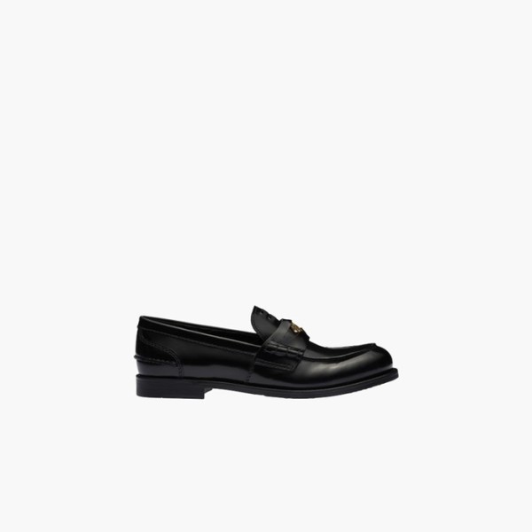 ✨미우미우 여성 가죽 페니 로퍼 【매장140만원대】 - Miumiu Womens Navy Loafers - miu319x
