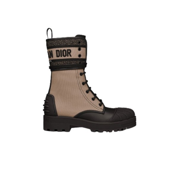 ✨디올 여성 D-RACER 토프 & 블랙 테크니컬 패브릭 앵클 부츠【매장-210만원대】 - Dior Womens Black Boots - di760x