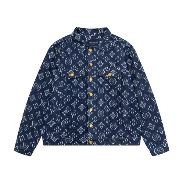✨루이비통 남성 블루 자켓 - Louis vuitton Mens Blue Jackets - lv1977x